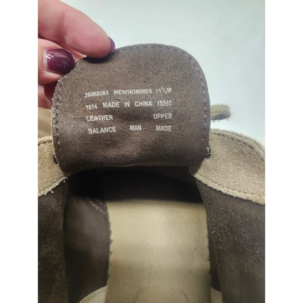 Clarks Bushacre 2 Mens 11.5 M Taupe Sand Suede Chukka Desert Boots 26082285